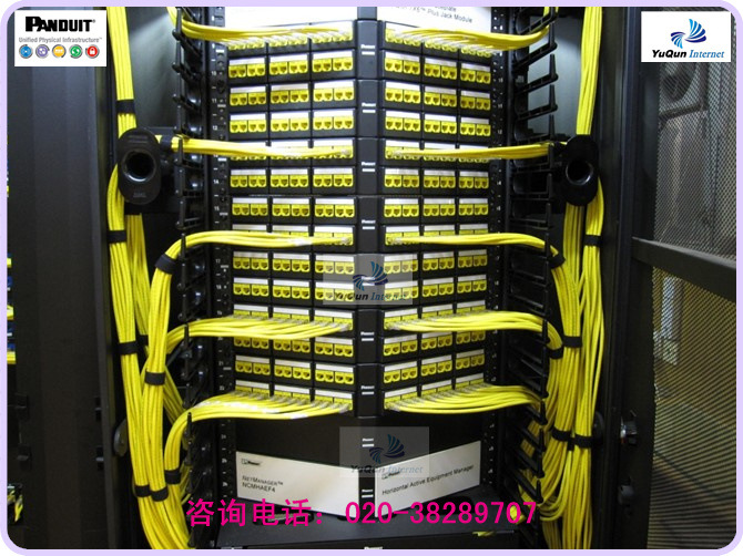 泛達(dá)24口角型配線架（CPPLA24WBLY） 高效網(wǎng)絡(luò)布線的理想選擇